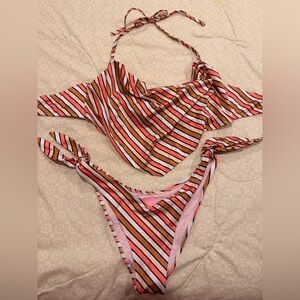 Victoria’s Secret striped bikini